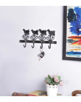 Black Metal Key Holder